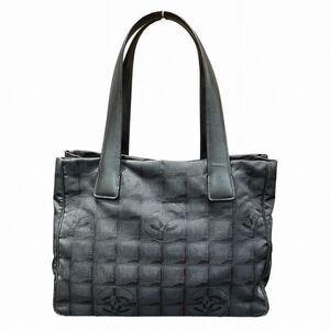 Pre Loved chanel Women Black Tote Bags